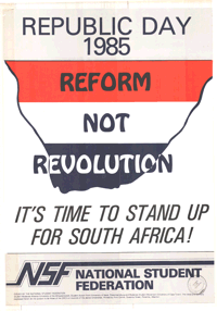 Reform Not Revolution