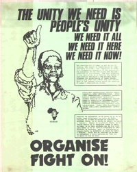 The Unity We Need Is Peoples Unity