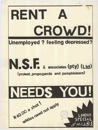 Rent a crowd!