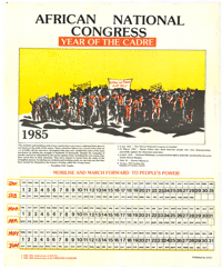 African National Congress: Year of the Cadre