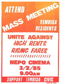 Tembisa Residents Mass Meeting