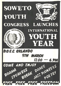 
Soweto Youth Congress launches International Youth Year
