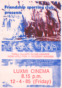 
Friendship sporting club presents A passage to India
