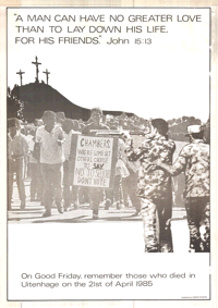 Remember Those Who Died in Uitenhage