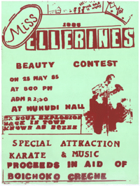 Miss Ellerines 1985 beauty contest