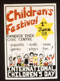Childrens festival 1st June 85: Internation
