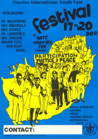 
Churches International Youth Year Festival 17 - 20 December
