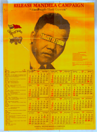 Release Mandela Campaign 1986 Calendar