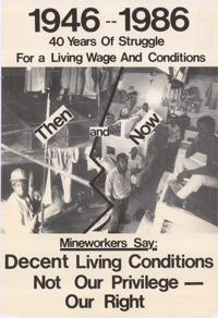 
40 years of struggle for a living wage and conditions 

