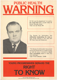 
Public Health Warning : Young Progressives demand the right to know
