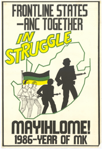 Frontline states: ANC together: in struggle