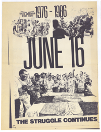 1976 - 1986: June 16: the struggle continues