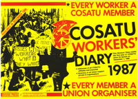 COSATU workers diary 1987