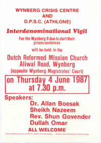 Interdenominational Vigil