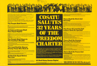 
COSATU salutes 32 years of the Freedom Charter
