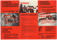 COSATU Intimidation Conference