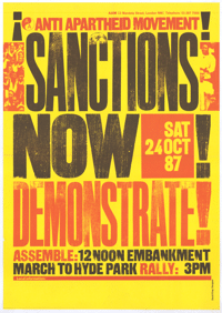 Sanctions now!: demonstrate!