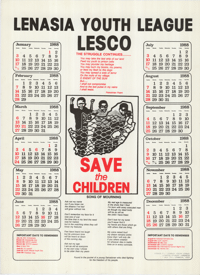 Lenasia Youth League LESCO  1988 calendar