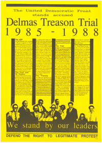 Delmas Treason Trial : 1985 - 1988