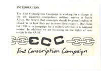 End Conscription Campaign
