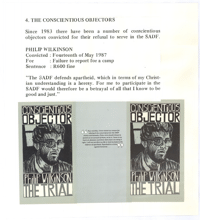 4. The conscientious objectors