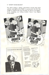 9. Know your rights