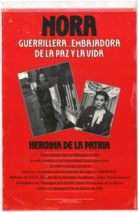 
Nora: guerrillera ... embajadora de la paz y la vida

