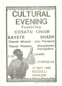 Cultural evening