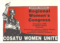Northern Transvaal : Regional Womens Congres
