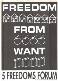 Freedom from want