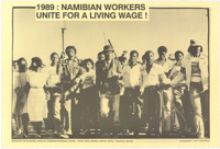 
1989 : Namibian workers unite for a living wage!
