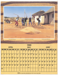 EDA Calendar for 1989