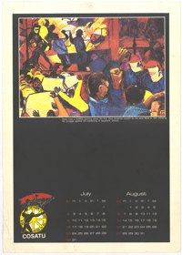 COSATU 1989 Calendar