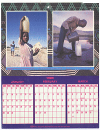 January to December 1989 EDA calendar