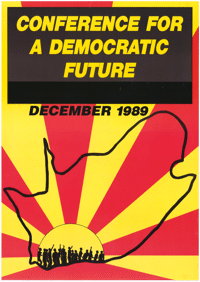 
Conference for a democratic future December 1989
