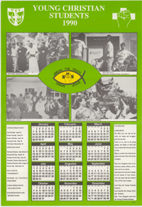 
Young christian students 1990: Unban the truth: Unban Jesus

