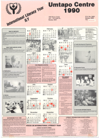 Umtapo Centre 1990