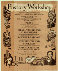 
History workshop festival of culture and history
