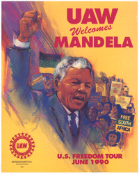 UAW Welcomes Mandela