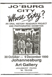 Joburg City : Whose City?