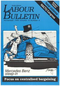 South African Labour Bulletin November 1990