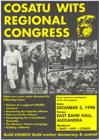 COSATU WITS Regional Congress