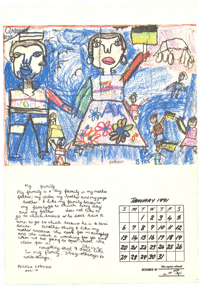 The Open School Childrens Art Calendar 1991