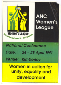 ANC Womens League : national conference