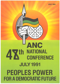 ANC 48th National Conference July 1991