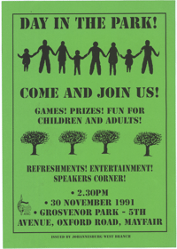Day in the park! : Come and join us! 
