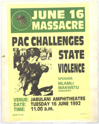June 16 massacre  PAC challenges state violence