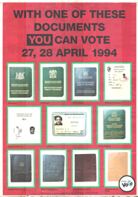 With one of these documents you can vote