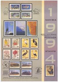 Postage stamps: Namibia 1994