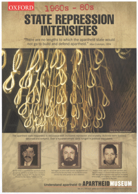 
Oxford : 1960s - 80s : State repression intensifies
